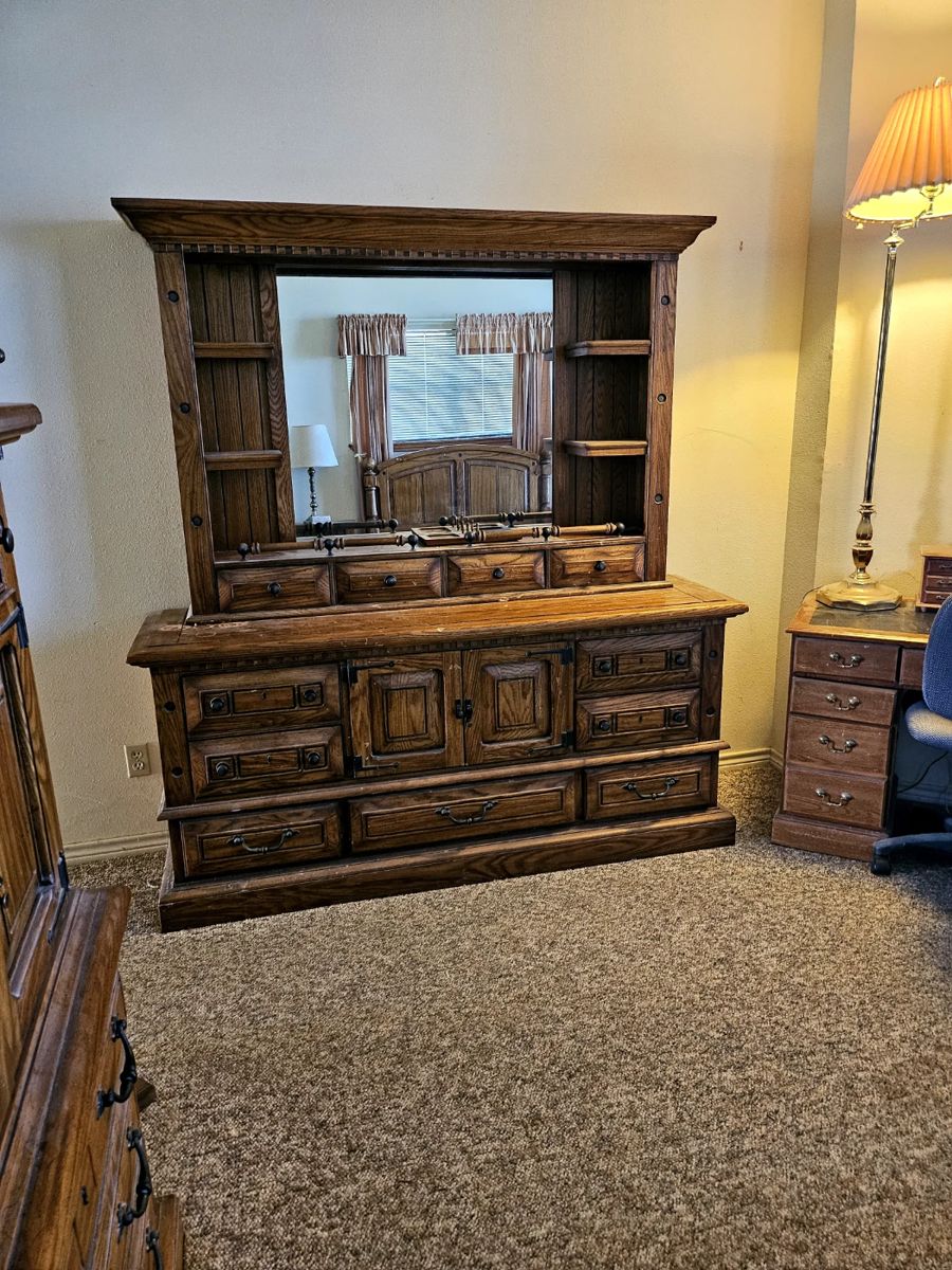 Solid wood bedroom set