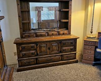 Solid wood bedroom set