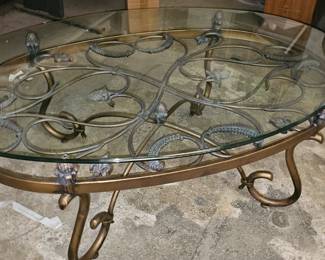 GLASS TOP TABLE