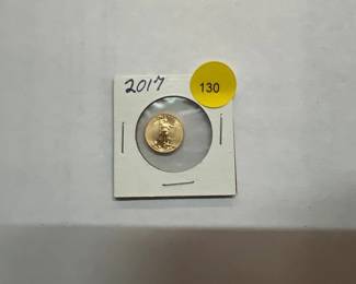  2017 1/10OZ GOLD AMERICAN COIN