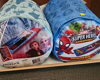 SLEEP BAGS FROZEN / SPIDER MAN