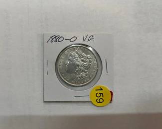 1880-O MORGAN SILVER DOLLAR