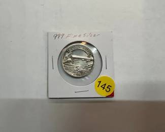 ONE TROY OUNCE SILVER COIN