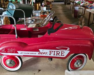 PEDAL CAR FIRE DEPARTMENT