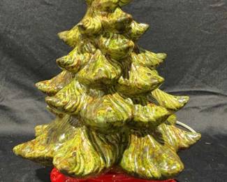Vintage Ceramic Christmas Tree