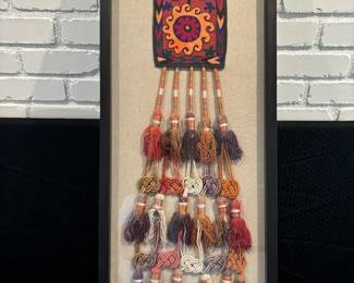 TribalMiddle Eastern Art Piece Framed