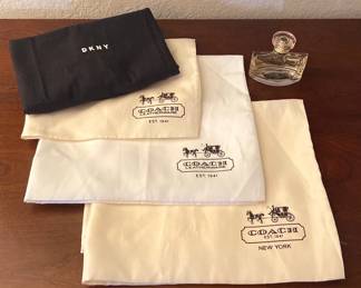 BVLGARI Eau De Toilette Coach Dust Bags