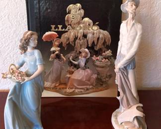 Lladro Don Quixote, Spring Enchantment Book