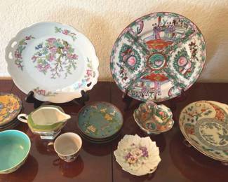 Collection Asian Plates Bowls