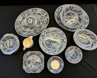 53 Pc. Historic America China
