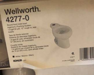 Kohler New In Box Toilet Bowl