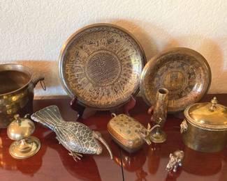 Exotic Brass Decor Collection