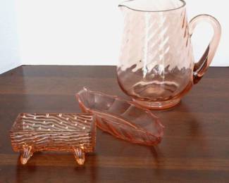 Blush Serving Pieces