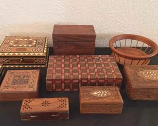 Vintage Wood Box Collection