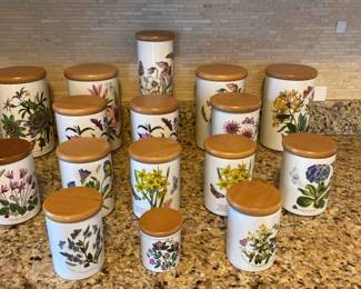 The Botanic Garden Portmeirion Canister Set