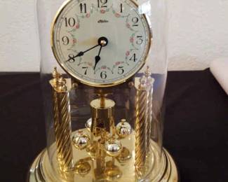 Haller Vintage Brass Clock
