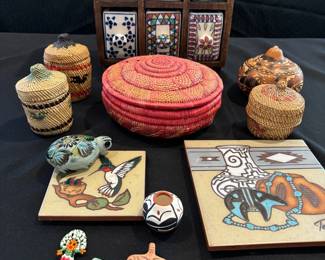 Southwest Tiles, Baskets Storage