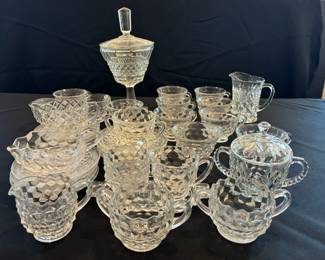 36 Pc Cut Glass CoffeeServing
