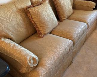 Bassett Lt Gold Sofa