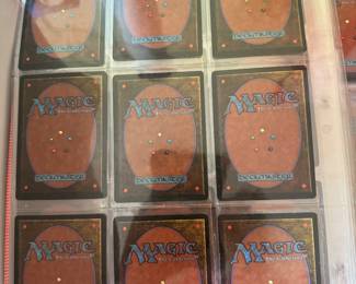 Magic the gathering cards