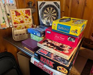 Vintage toys and games