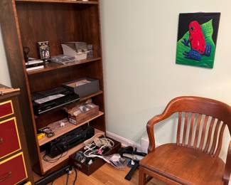 Loads of wooden Book shelves