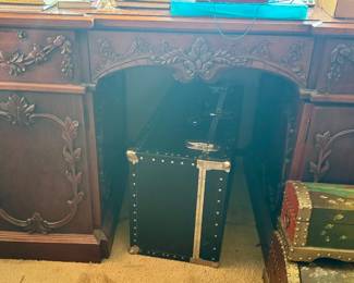 Antique two sided desk
