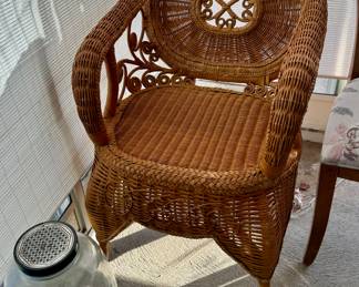 Wicker chair