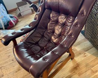 Leather chair