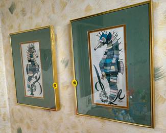 Seahorse art