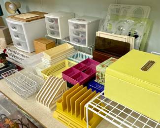 Office supplies, crafting supplies