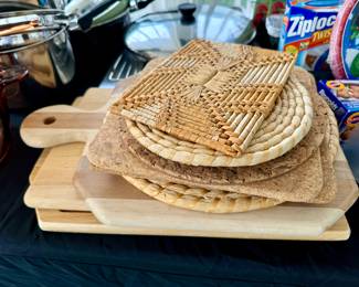 Cutting boards and trivets