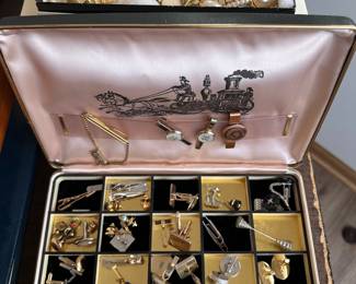 Cuff Links, Tie Tacks/Bars, Vintage Jewelry