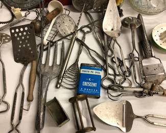 Vintage/Primitive Kitchen Utensils