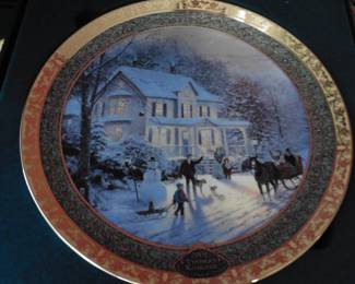 Thomas Kincaid Collector Plates