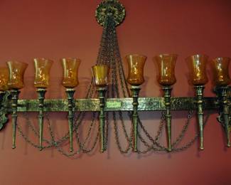 Vintage Home Interiors Wall Hanging