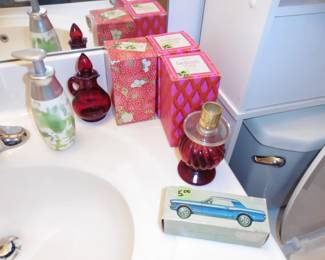 Vintage Avon Decanters 