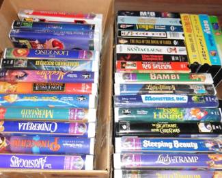 Disney VHS Tapes