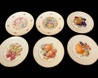 6 Assorted Decorative Wall Platters