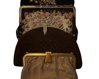 Four Vintage Clutches