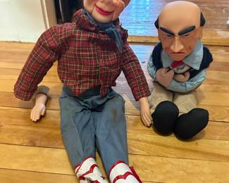 Vintage Howdy Doody Ventriloquist And Jeff Dunham Talking Doll