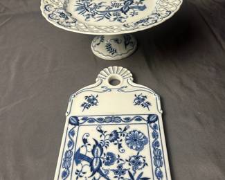 Blue Danube, Blue White Porcelain Decorative Dishes