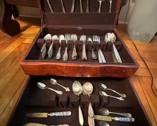 Silverware In Storage Box
