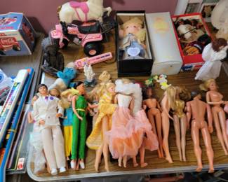 Barbies and clothing