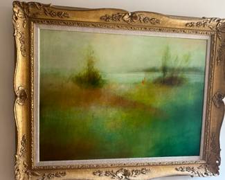 Landscape By Tomislav Nikolic, Oil On Canvas