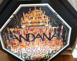 Dandanah Modernist Glass Bulding Block Set "The Fairy Palace" Handcrafted by The Vitra Design Museum in Germany