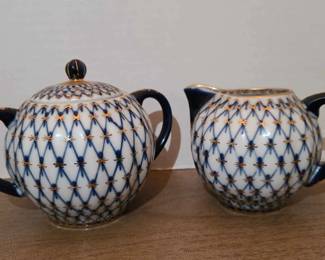 imperial lomonsov porcelain colbalt