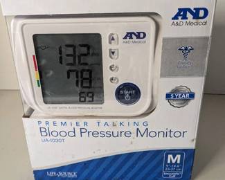 ad talking blood pressure monitor