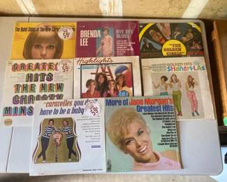 vinyl 50s ladies rock