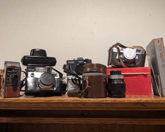 vintage film 35mm cameras
